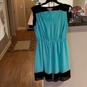 Mint and Black Dress!